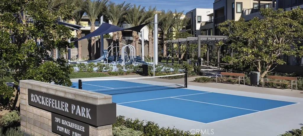 Community pickleball court offering a fun and active resort style lifestyle amenity.