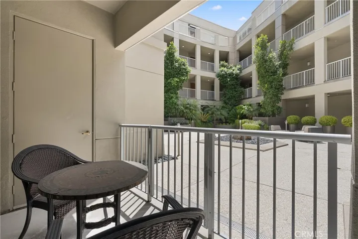 Private covered patio space perfect for relaxing and enjoying indoor outdoor living.