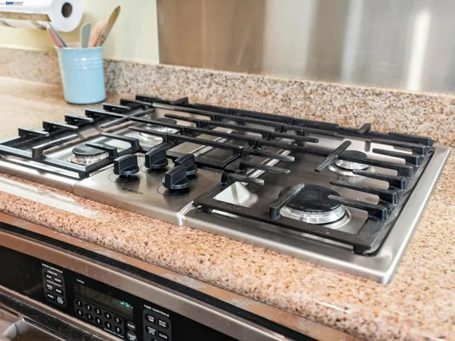 Gas stovetop