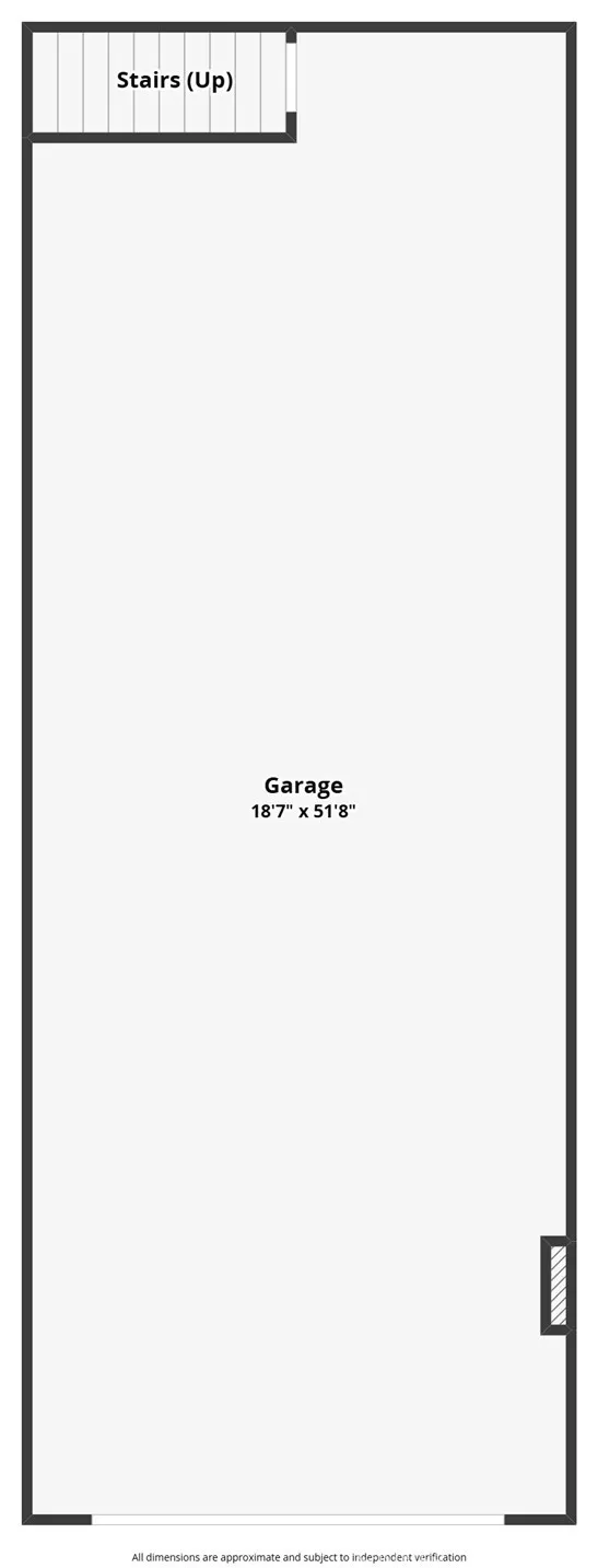 Floorplan - Ground Level Garage Floorplan - Ground Level Garage
