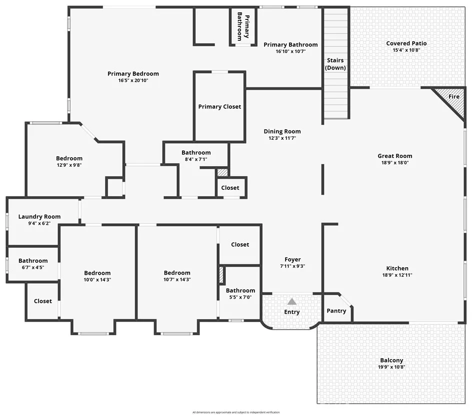 Floorplan - Single-Level Living Floorplan - Single-Level Living