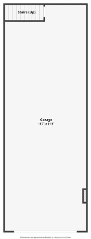 Floorplan - Ground Level Garage