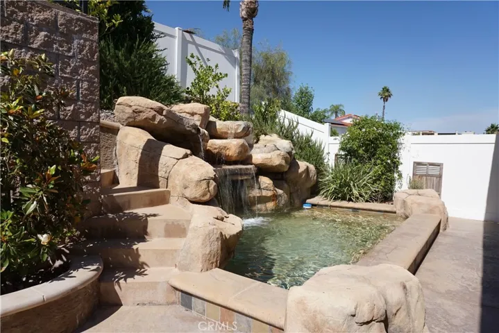 Pool & Steps to Observation Area