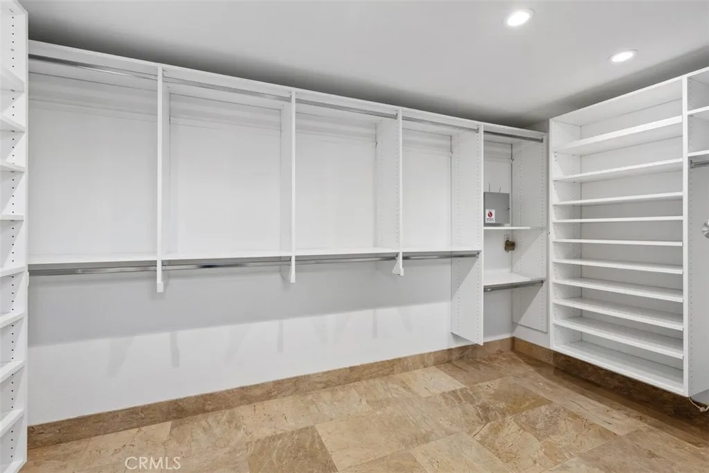 Primary Suite Walk-in closet
