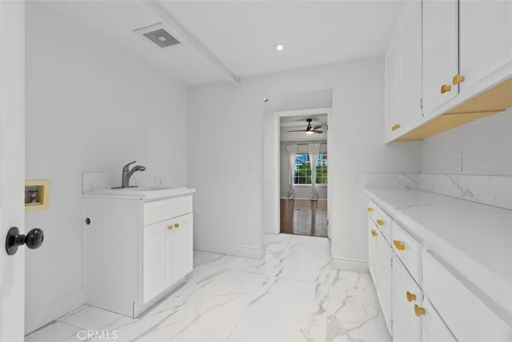 Laundry room first floor