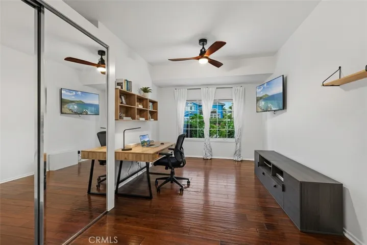 Virtually staged: Downstairs Bedroom/Office 2