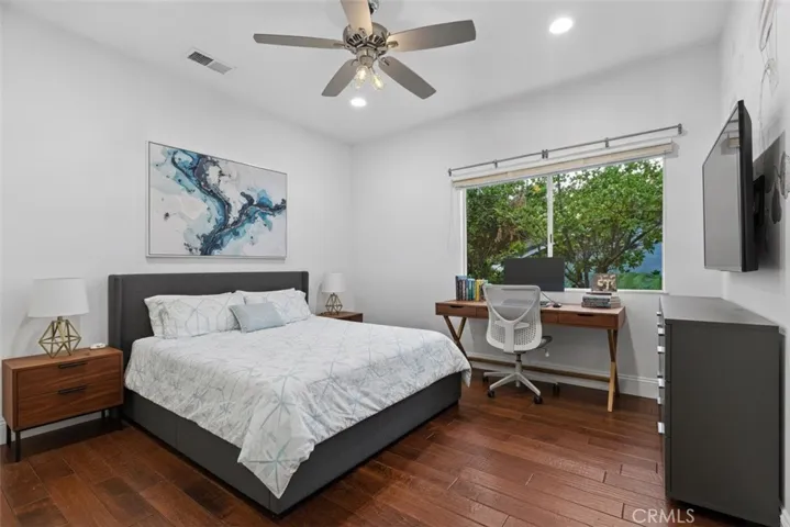 Virtually staged: Bedroom 5