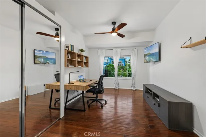 Virtually staged: Downstairs Bedroom/Office 2