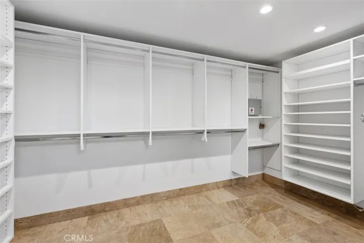 Primary Suite Walk-in closet
