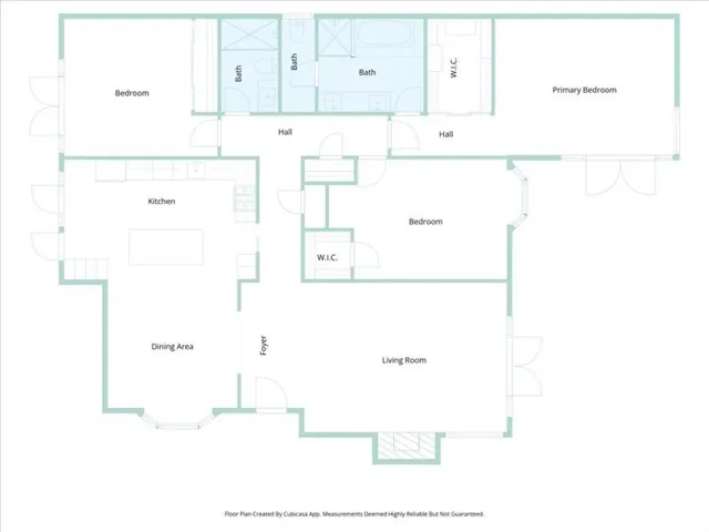Approximate floorplan