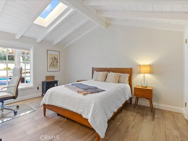 Skylighted secondary bedroom