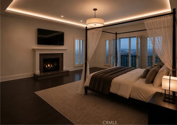 Rendering primary bedroom