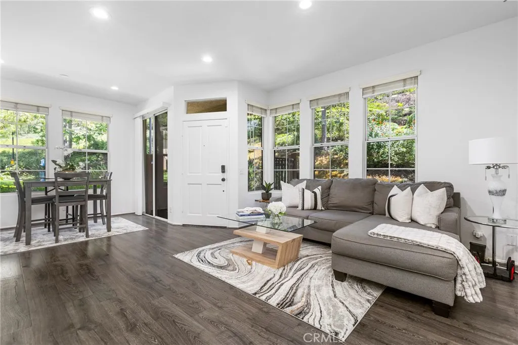 Great Room with Lots of Windows and Private LOcation with Lush Greenbelt Views