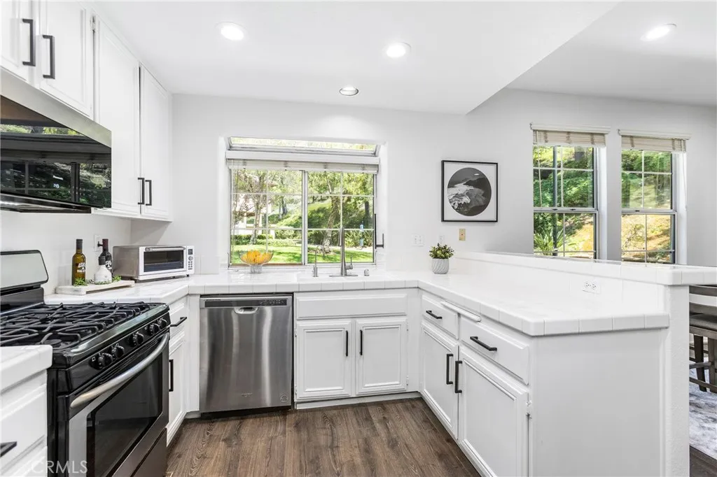 Kitchen overlooking Greenbelt