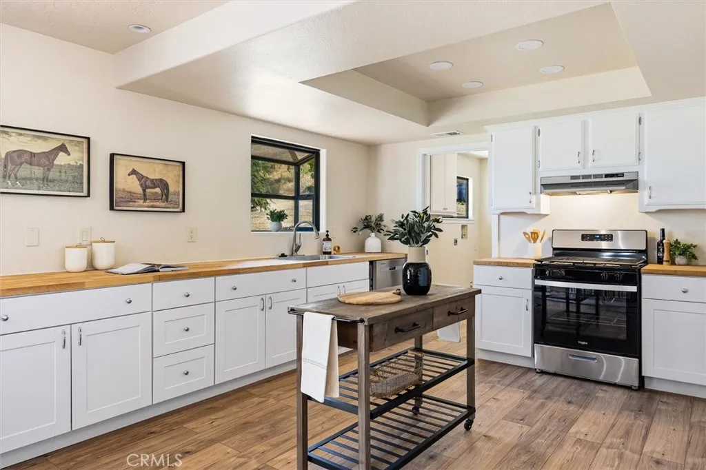 Butcher block counters