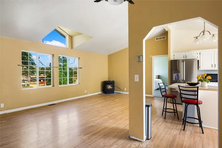 Lots of light with big panorama windows