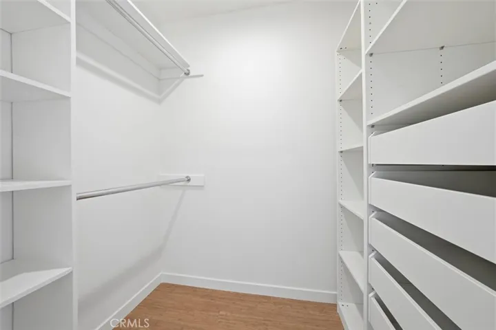 Primary walk-in closet