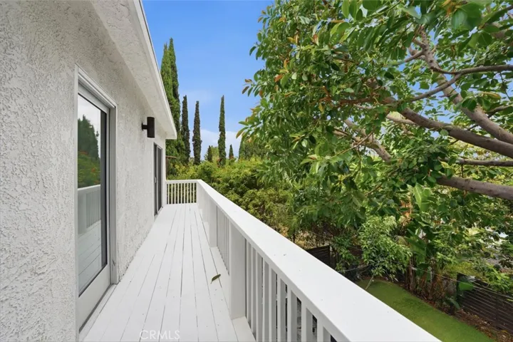 Balcony off Primary Bedroom & Bedroom #2