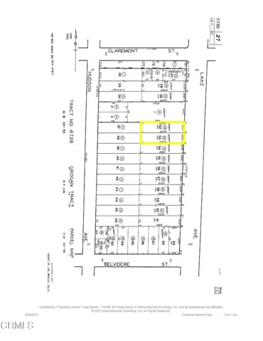 Map for both lots