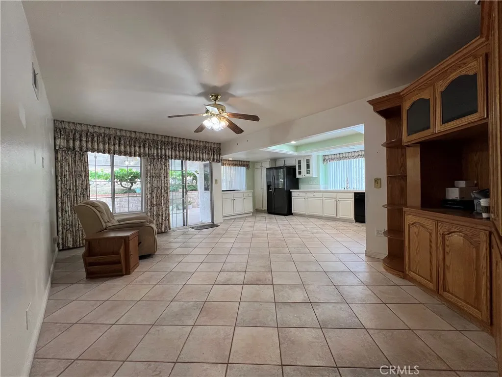 Den/ family room to kitchen