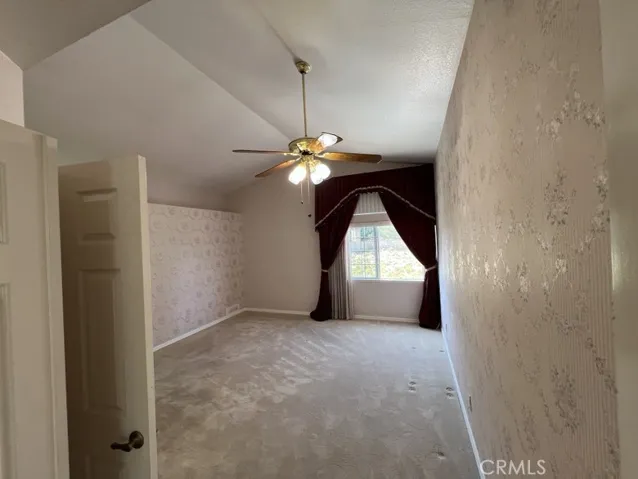 Primary Bedroom with Vaulted