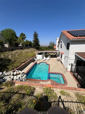 Backyard view