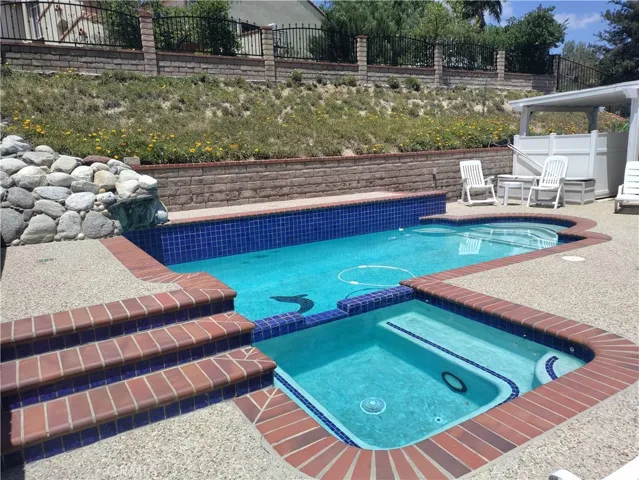 pool and spa