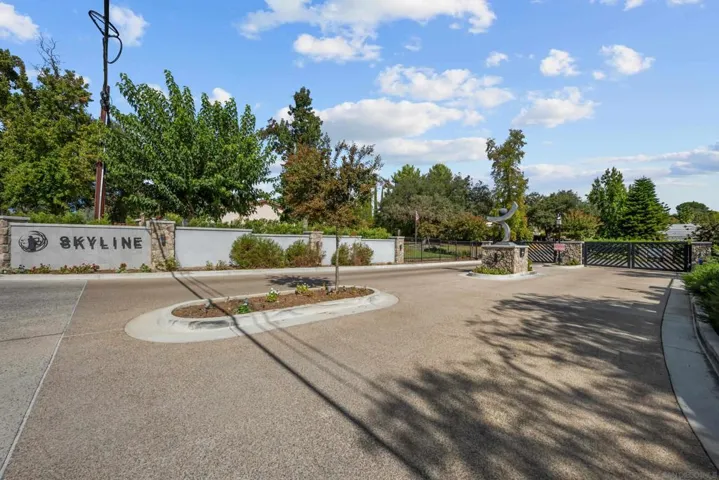 Skyline Ranch Country Club Gated Entrance