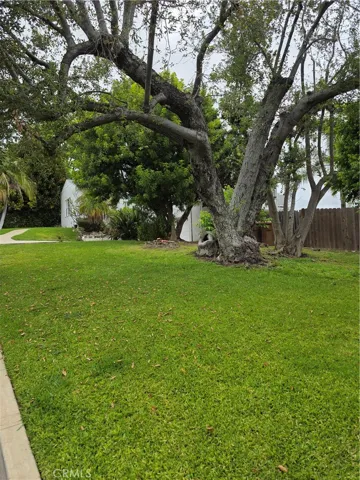 SHOT OF DOUBLE LOT FROM CURB- BACK YARD IS BEYOND FENCE
