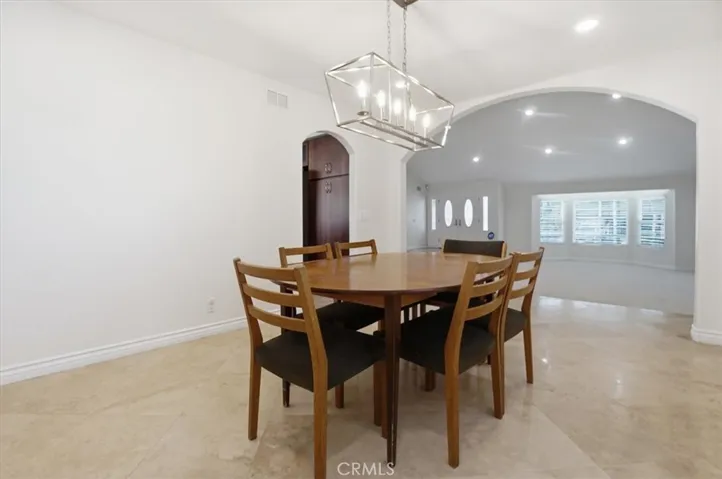 Separate dining room
