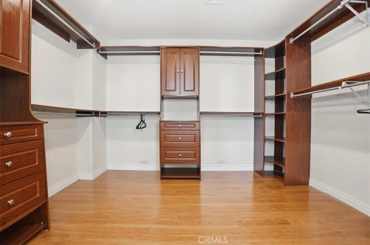 Primary walk-in closet