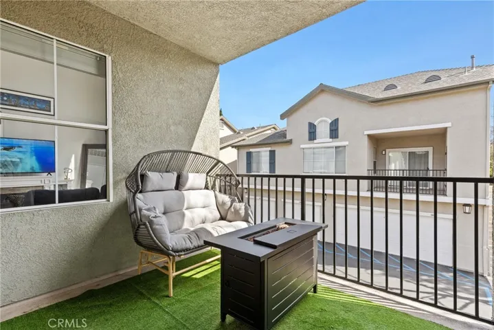 Private patio