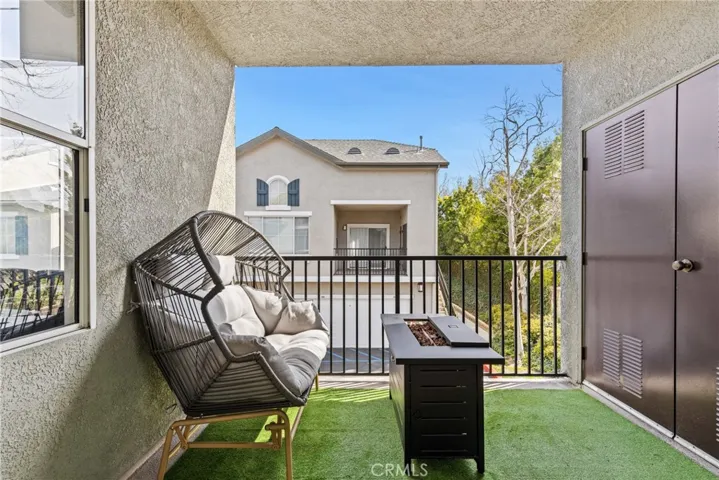 Private patio