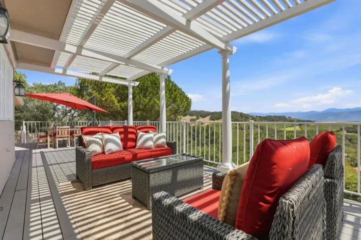 Step out onto your deck for another living space...indoor/outdoor life!