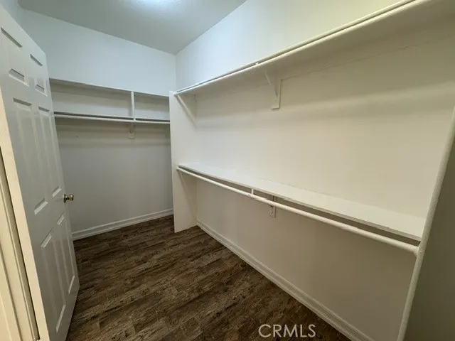 Primary closet