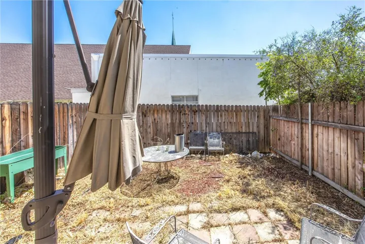 Primary 2 opens to the fenced back yard