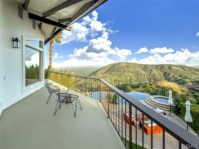 Primary Views and Balcony
