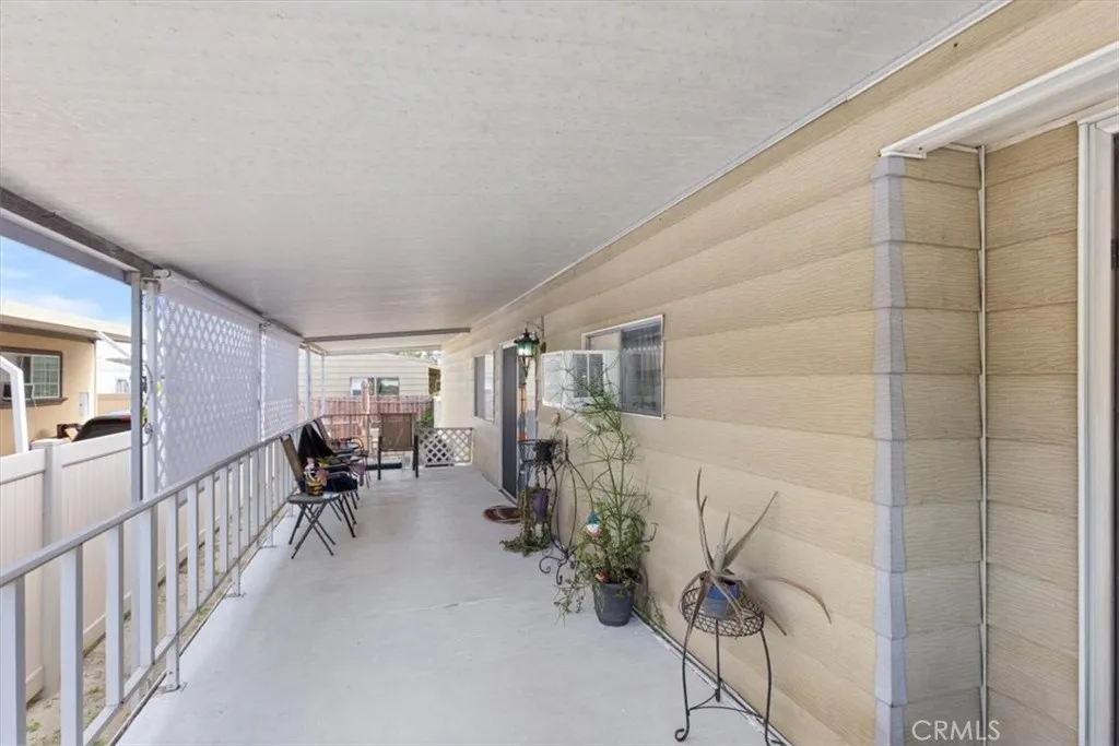Covered Side Patio