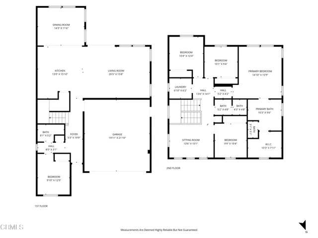 Floors 1 and 2