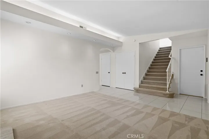 Stairs up to Bonus Room from Living Room