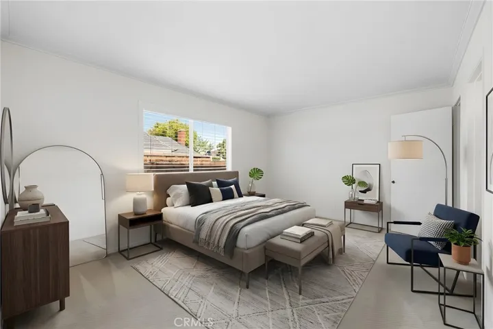 Primary Bedroom - virtually staged