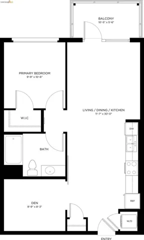 View of room layout