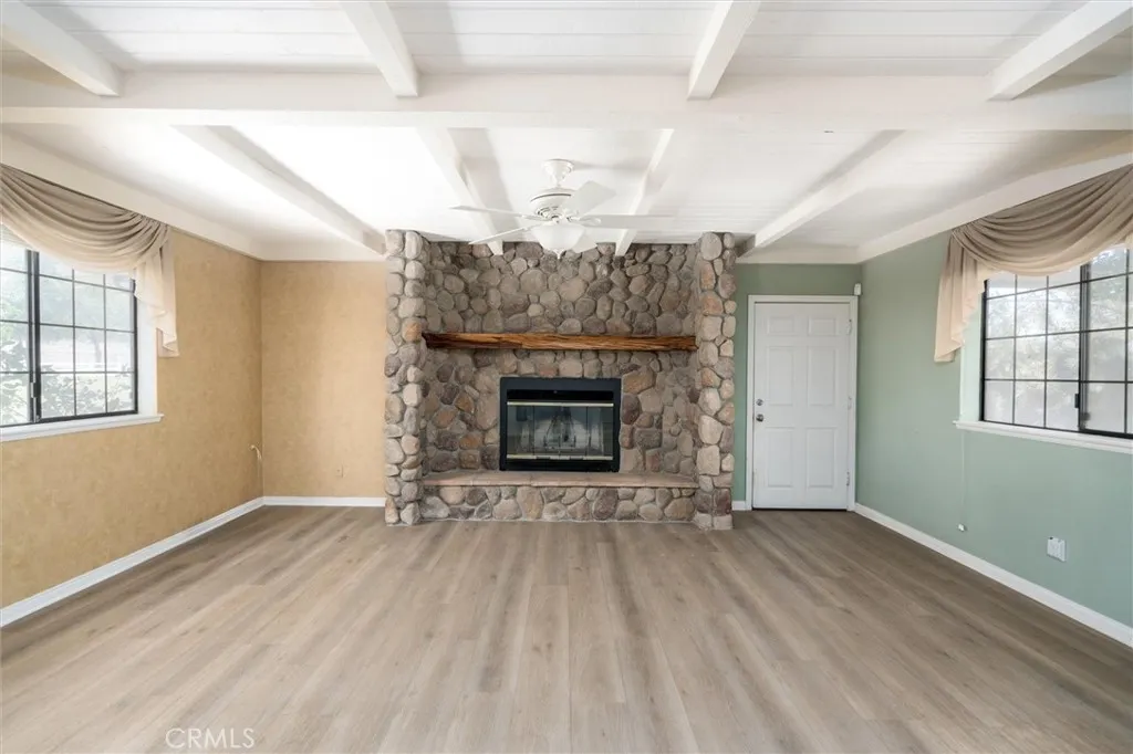 Family room with Fireplace.