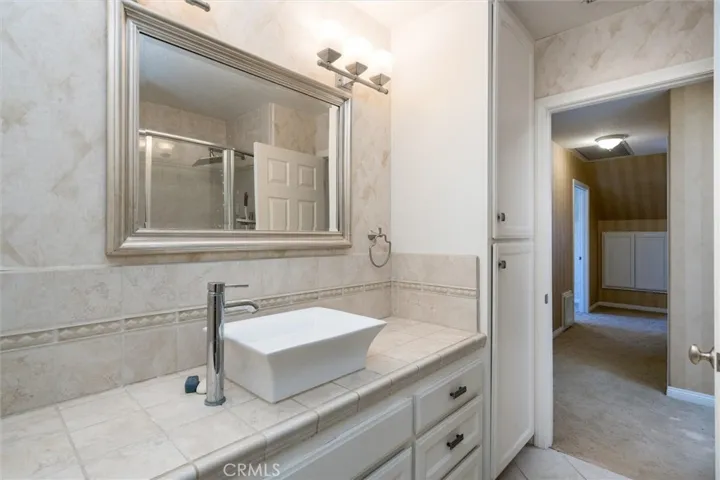 Bathroom upstairs.