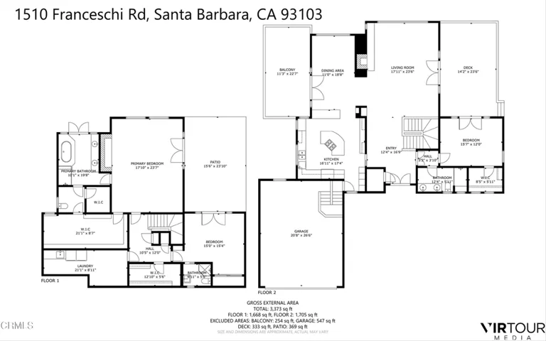 1510 Franceschi Road, Santa Barbara, California 93103
