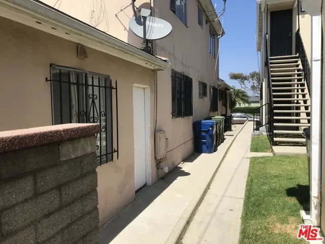 Triplex Rear North View