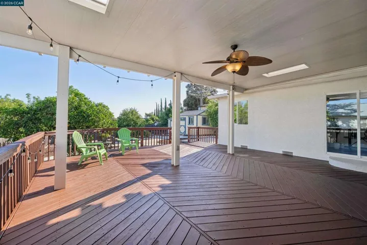 Wonderful Covered Rear Deck