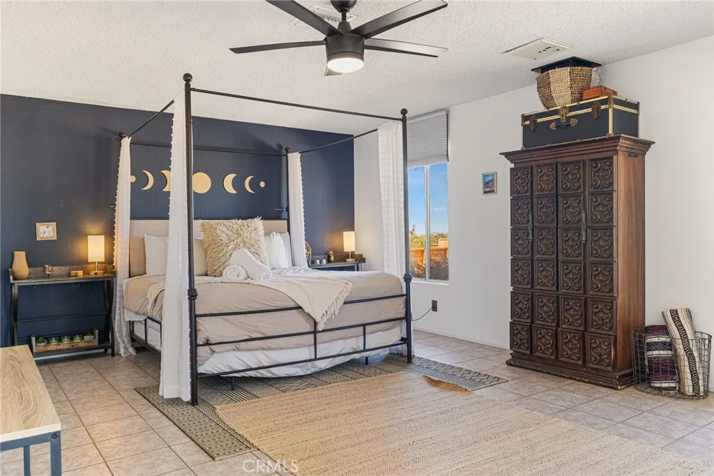 Large Primary Bedroom with Ceiling Fan