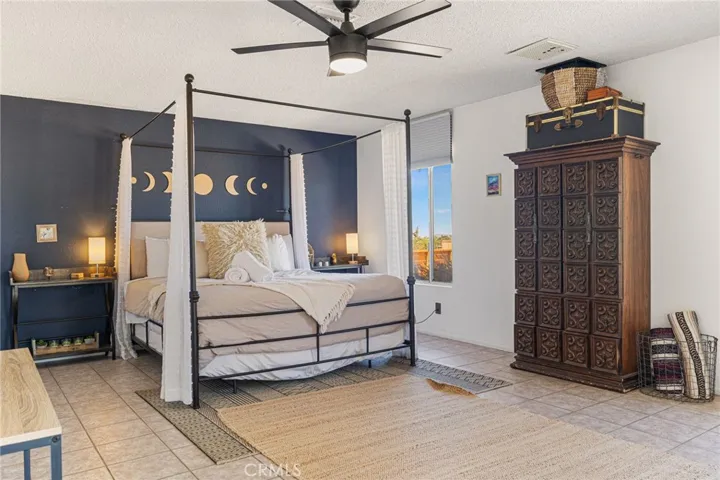 Large Primary Bedroom with Ceiling Fan