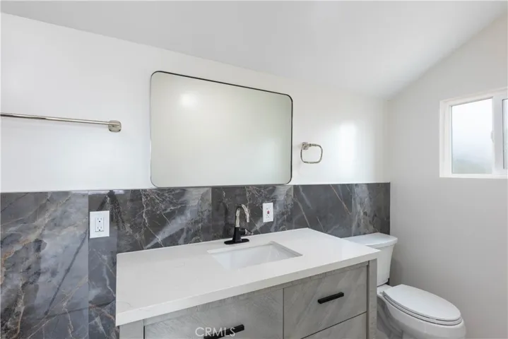 upstairs primary bathroom